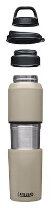 Camelbak Multibev 2-in-1 Insulated Bottle 500ml incluyendo el vaso de 350ml Beige