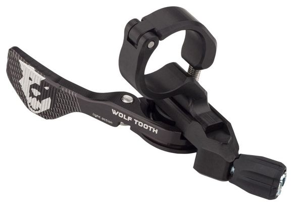 Wolf Tooth ReMote Light Action 22.2 mm Handlebar Clamp (W/o Cable and Housing) Black