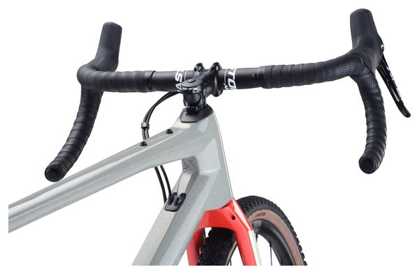 Bicicletta Gravel BMC URS One (Var 1) Sram Apex 1 11V 700 mm Grigio Rosso 2022