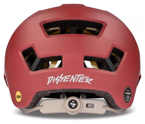 Sweet Protection Dissenter Mips All-Mountain Helmet Dark Red Matt
