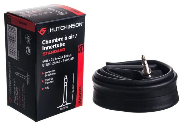 HUTCHINSON Inner Tube Kids Standard 400x28/42 Presta 32mm