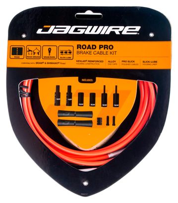 Jagwire Road Pro Brake Kit Orange