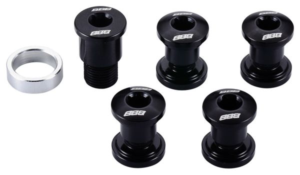 BBB TorxStars Campagnolo Chainring Bolts for 10S and 11S Black