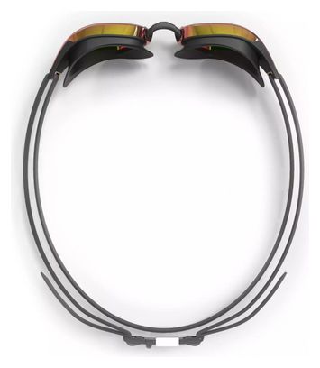 NABAIJI B-FAST Swimming Goggles Mirror Lenses Black Red