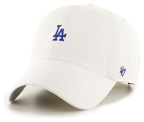 Casquette '47 MLB Los Angeles Dodgers Base Runner Clean Up - Blanc