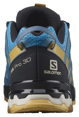 Salomon Xa Pro 3D V8 Azul Amarillo Hombres