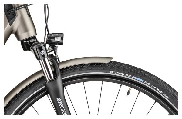 Vélo de Ville Électrique Moustache Samedi 28.3 Shimano Nexus 5V 500 Wh 700mm Gris Titane 2023