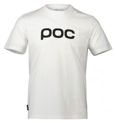 T-Shirt Poc Logo Blanc