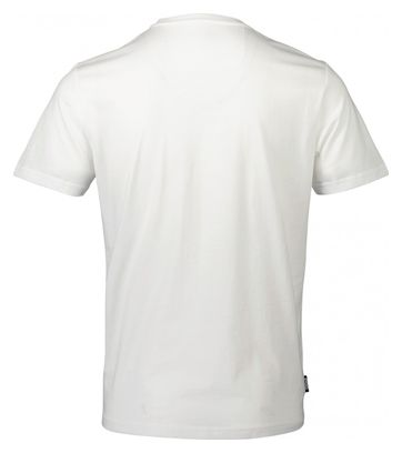 T-Shirt Poc Logo Blanc