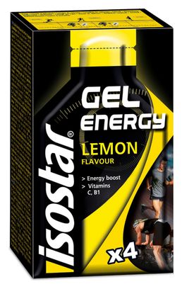 ISOSTAR Gel Energetico TOTAL PERFORMANCE Limone 4x35g