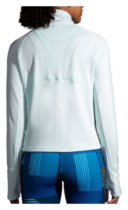 Maillot manches longues Brooks Notch Thermal 2.0 Bleu Femme