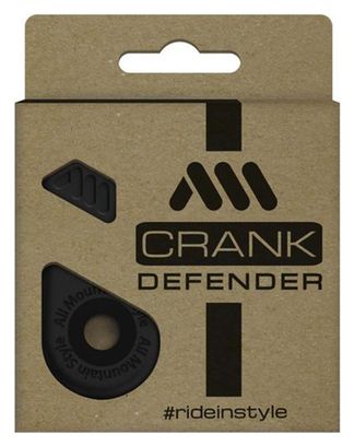 All Mountain Style Crank Defender Crank Protector Black