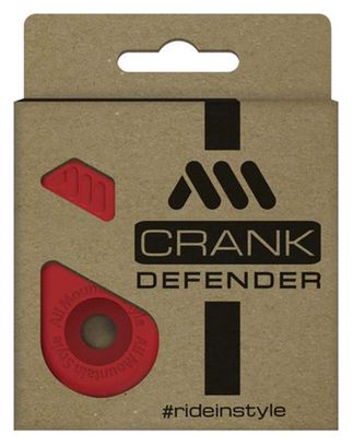 All Mountain Style Crank Defender Crank Protector Red