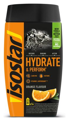 ISOSTAR Hydrate & Perform Pulver 560 gr Geschmack Orange