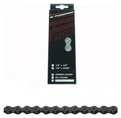 Forward Chain Single Speed With Quick Connector Black / Black 