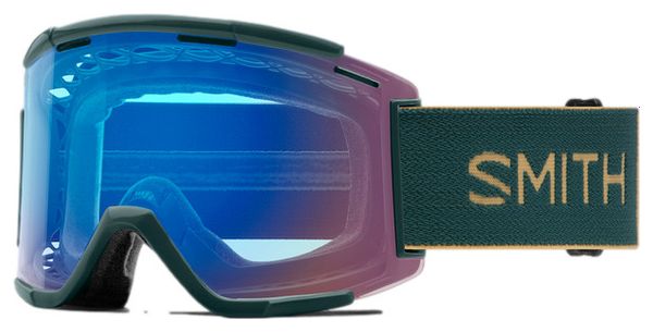Smith Squad XL MTB Goggle Spruce Safari / Chromapop Pink Flash