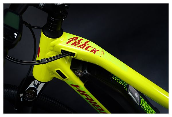 Haibike AllTrack Kids Electric MTB Shimano Altus 9S 400 Wh 24'' Lime Yellow 2023 9 - 12 Years Old