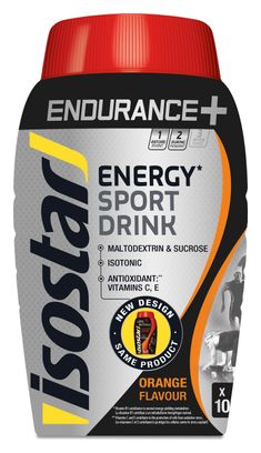 Boisson Energétique Isostar Endurance+ Energy Orange 790g