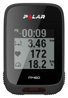 POLAR Compteur GPS M460 Noir 