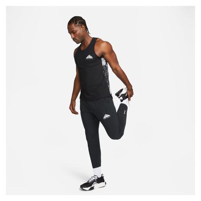 Débardeur Nike Dri-Fit Trail Solar Chase Noir Blanc