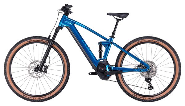 Cube Stereo Hybrid 120 SLX 750 Electric Full Suspension MTB Shimano Deore/XT 12S 750 Wh 29'' Electric Blue 2023