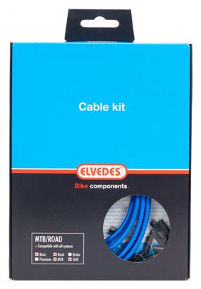 Elvedes Basic Cable Kit Übertragungskabel Blau