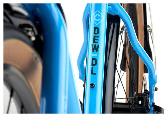 Vélo de Ville Fitness Kona Dew Deluxe Shimano Deore 11V 650 mm Gloss Azure 2022