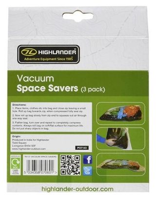 Sac de compression Highlander Vacuum Space Savers
