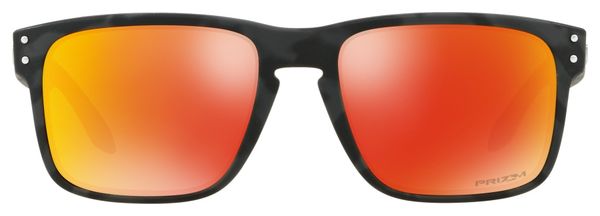 Oakley Holbrook Sunglasses Black Camo - Prizm Ruby OO9102-E955