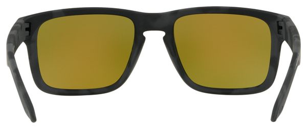 Oakley Holbrook Sunglasses Black Camo - Prizm Ruby OO9102-E955