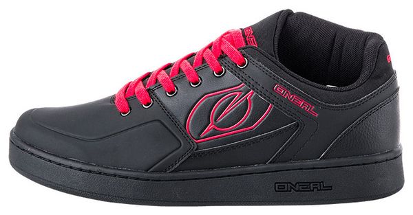 Oneal Pinned Pro MTB Shoes Black Red