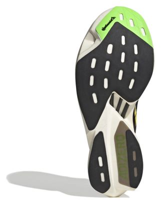 Zapatillas adidas running adizero Adios Pro 3 Negro Verde Amarillo Unisex