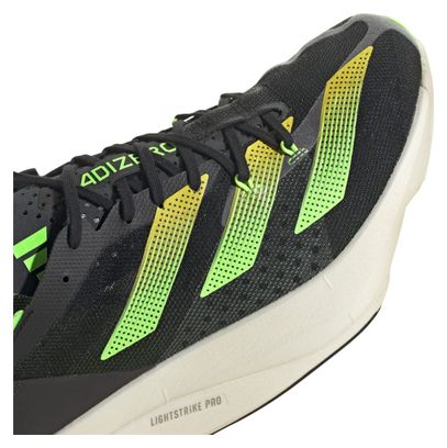 Chaussures Running adidas adizero Adios Pro 3 Noir Vert Jaune Unisex