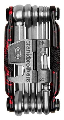 Crankbrothers M17 Multi Tools Limited Edition Splatter Red