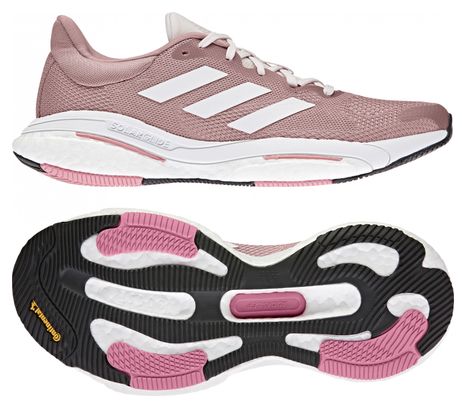 Adidas Solar Glide 5 Pink Womens Running Shoes