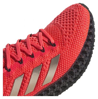 Adidas 4D Running Shoes Red Black Women