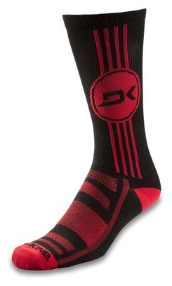 Dakine Singletrack Crew Socks Black/Red