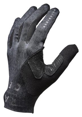 Paar Rockrider Race Grip Handschoenen Zwart