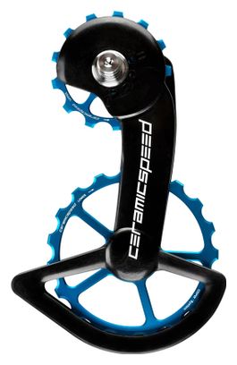 Ceramicspeed OSPW Coated Derailleur Cage for Shimano Ultegra R8000/8050 - Dura Ace R9100/9150 Blue