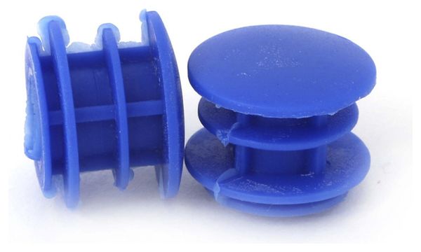 MSC Bar Caps In Rubber Soft Compound Blue