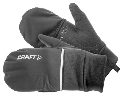 Craft Hybrid Weather Gloves - Black