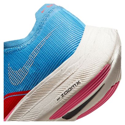 Chaussures de Running Nike ZoomX Vaporfly Next% 2 Bleu Rouge Femme