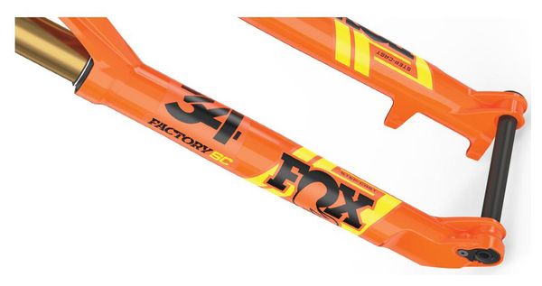 Fourche Fox Racing Shox 34 SC Float Factory 29'' Kabolt | Remote 2Pos | Boost 15x110 | Déport 51mm | Orange 2019