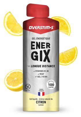 OVERSTIMS Energy Gel LIQUID ENERGIX Limone