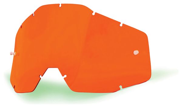 100% Orange anti-fog screen RACECRAFT, ACCURI and STRATA