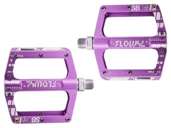 SB3 Flowy AM Flat Pedals Purple