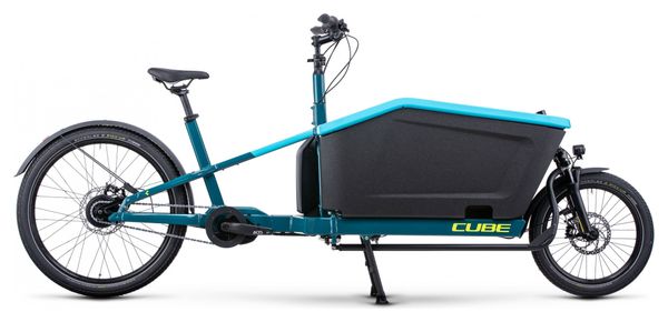 Cube Cargo Hybrid 500 Electric Cargo Bike Enviolo Cargo 500 Wh 20/27.5'' Blue 2022