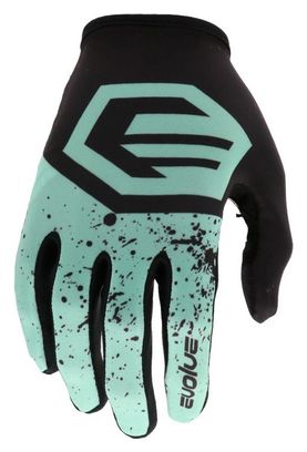 Evolve Splatter Gloves Mint / Black