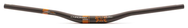 Chromag Cutlass MTB Carbon Handlebar 31.8 mm 780 mm Black Orange