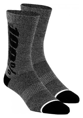 Paire de Chaussettes 100% RYTHYM Merino Wool Performance Gris
